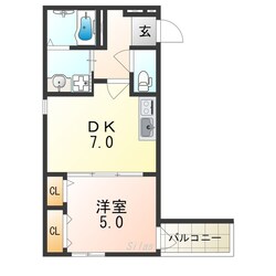 フジパレス我孫子西Ⅰ番館の物件間取画像